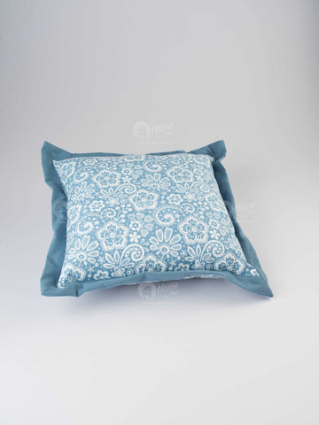 Flange Cushion - Lace AF Blue