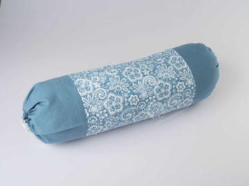 Bolster Cover - Lace AF Blue