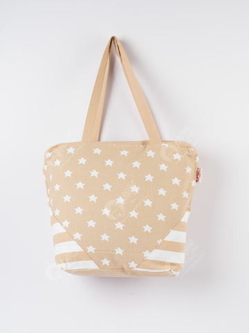 Shopping Bag - Star Beige