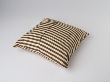 Cushion Cover - Thin Stripe Choco