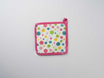 Pot Holder - Multi Polka