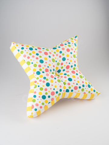 Floor Cushion S - Multi Polka