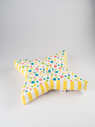 Floor Cushion S -  Multi Polka