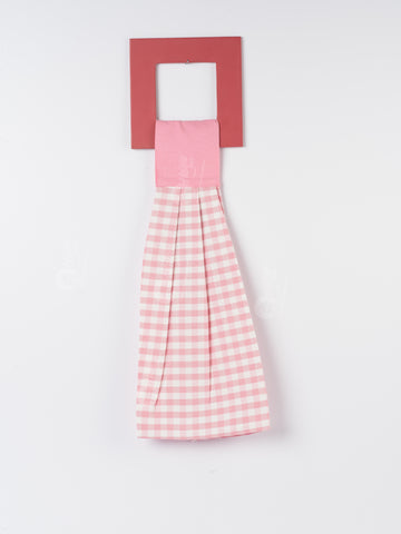 Wash Towel - Gingham Check Pink