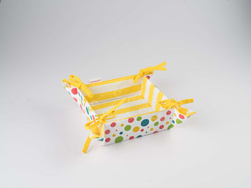 Bread Basket - Multi Polka