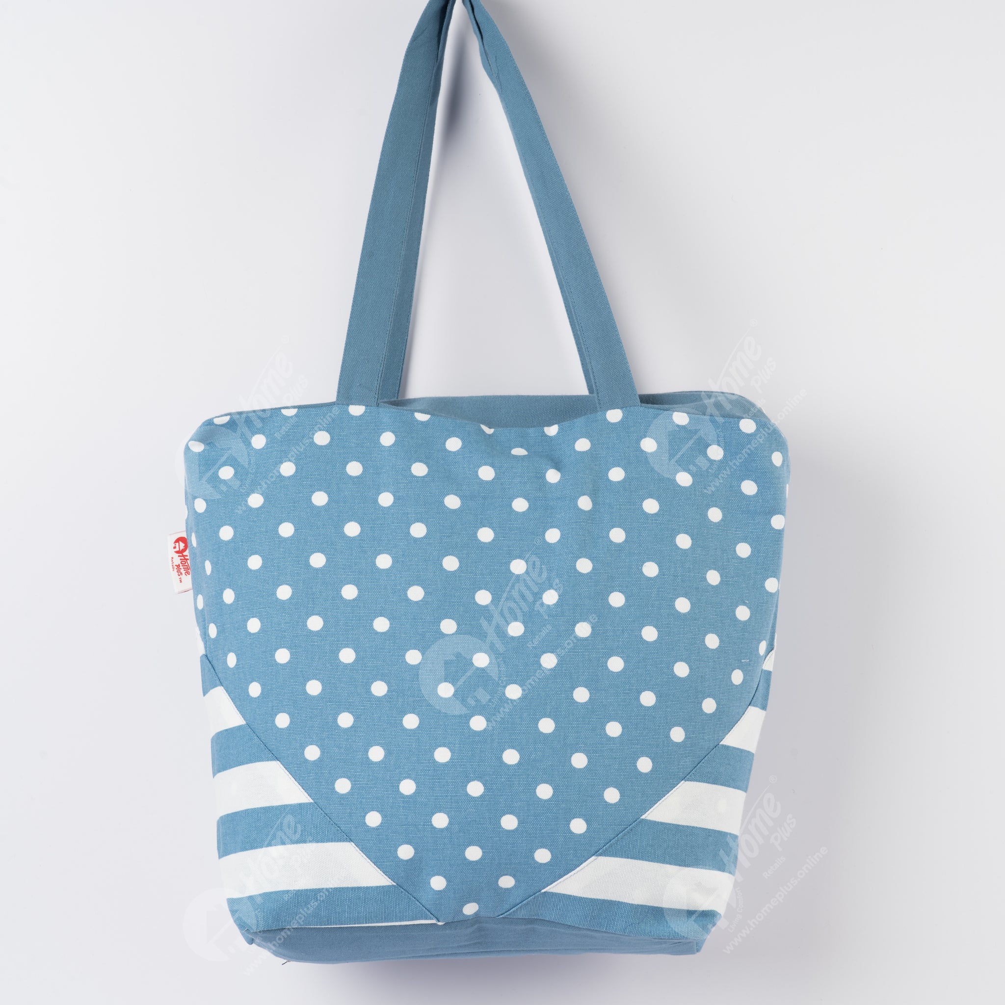 Shopping Bag - Polka Dot AF Blue