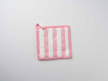 Pot Holder - Large Hearts Pink