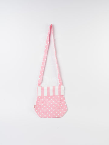 Fancy Bag Long Handle - Polka Dot Pink