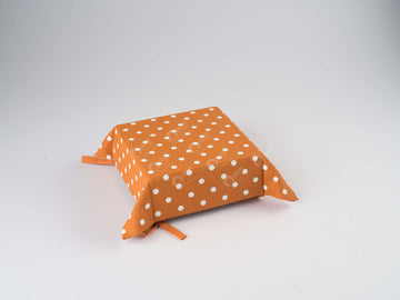 Bread Basket - Polka Dot Burnt Orange