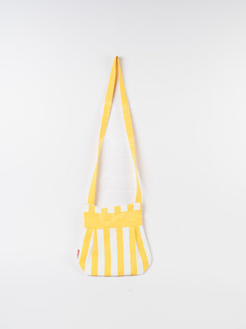 Fancy Bag Long Handle - Thick Stripe Yellow