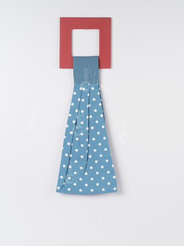 Wash Towel - Polka Dot AF Blue