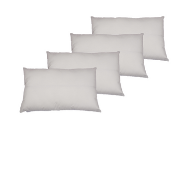 Pillow- Solid Grey (Pack of 4)