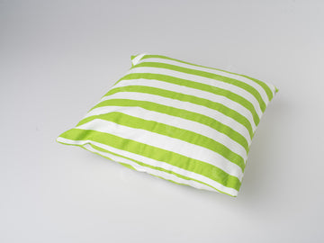 Cushion Cover - Thick Stripe Green