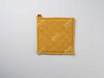 Pot Holder - Lace Mustard