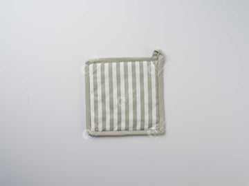 Pot Holder - Thin Stripe Grey