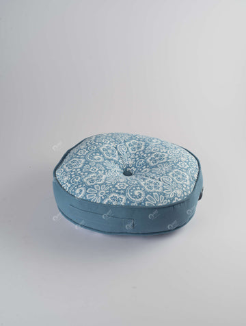 Floor Cushion R- Lace  AF Blue