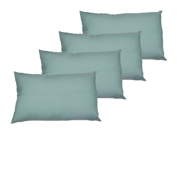 Pillow- Solid Teal (Pack of 4)