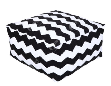 Pouffe - Thick Chevron