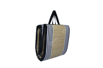 Travel Bed DF - Thin Stripes Black