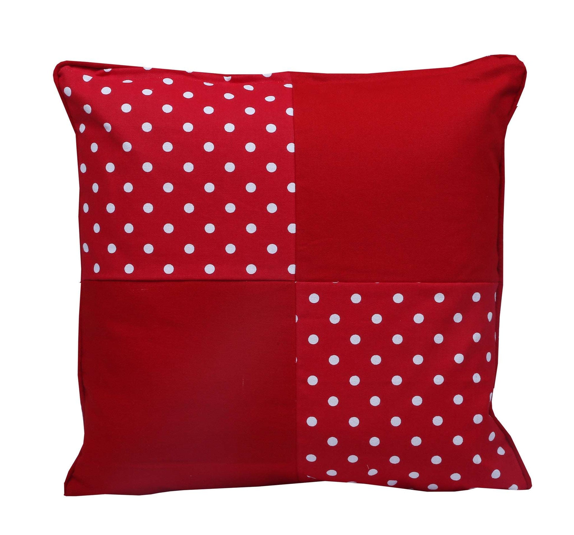Cushion Cover - Polka Dot Red Joint