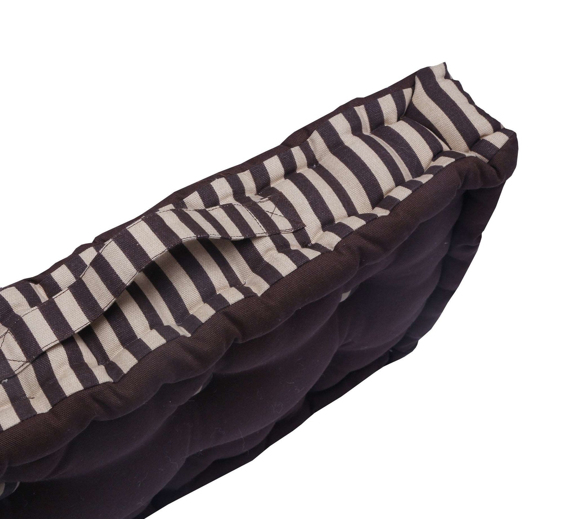 Floor Cushion - Solid Brown