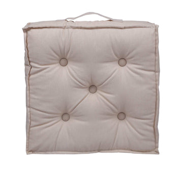Floor Cushion - Solid Beige