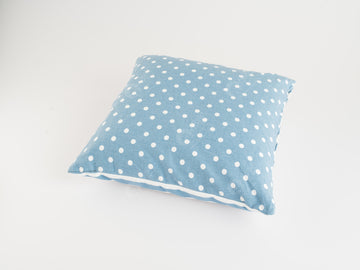 Cushion Cover - Polka Dot AF Blue