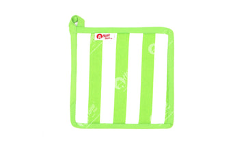 Pot Holder - Wind flower Green