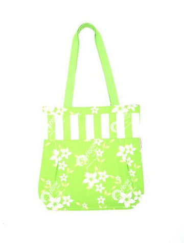 Shopping Bag - Wind Flower Green
