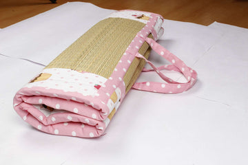 Baby Travel Bed - Cup Cakes Pink