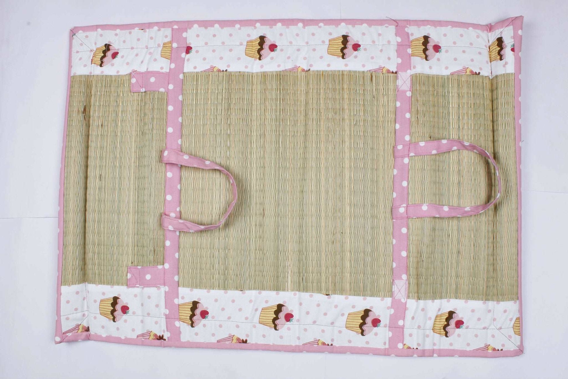 Baby Travel Bed - Cup Cakes Pink
