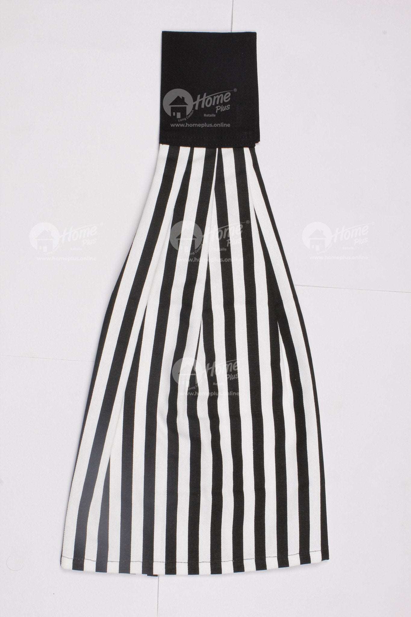 Fridge Cover Set - Thin Stripe Black