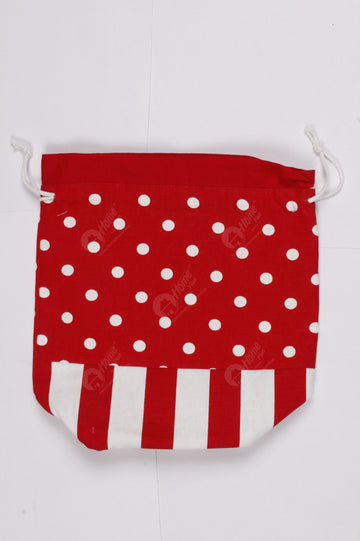 Gift Bag - Polka Dot Red