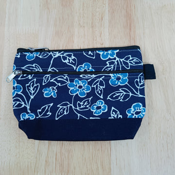 Small Pouch Mary Gold Navy