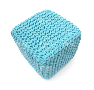 Knitted Cube Teal