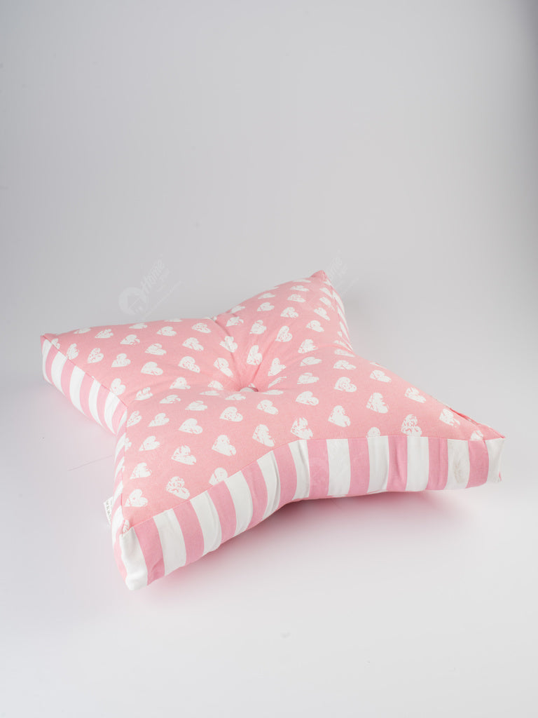 Star  Cushion - Heart Pro Pink