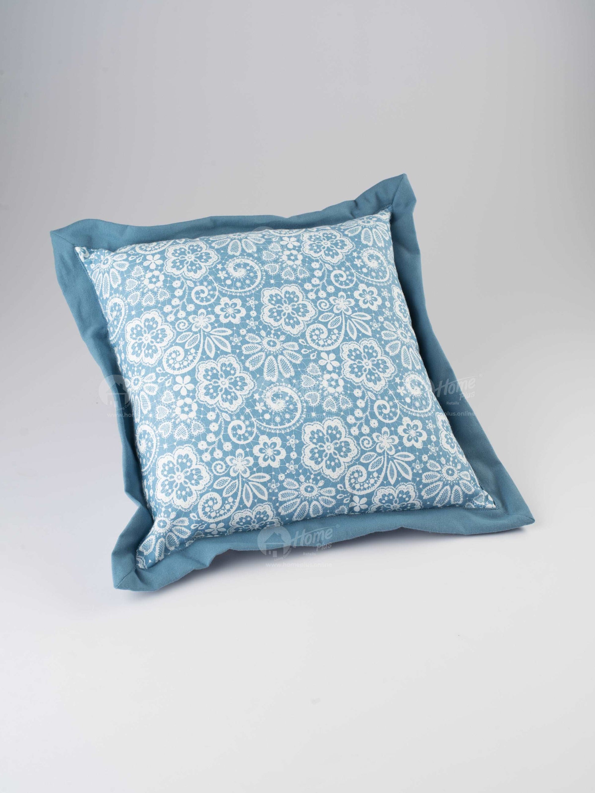 Flange Cushion - Lace AF Blue