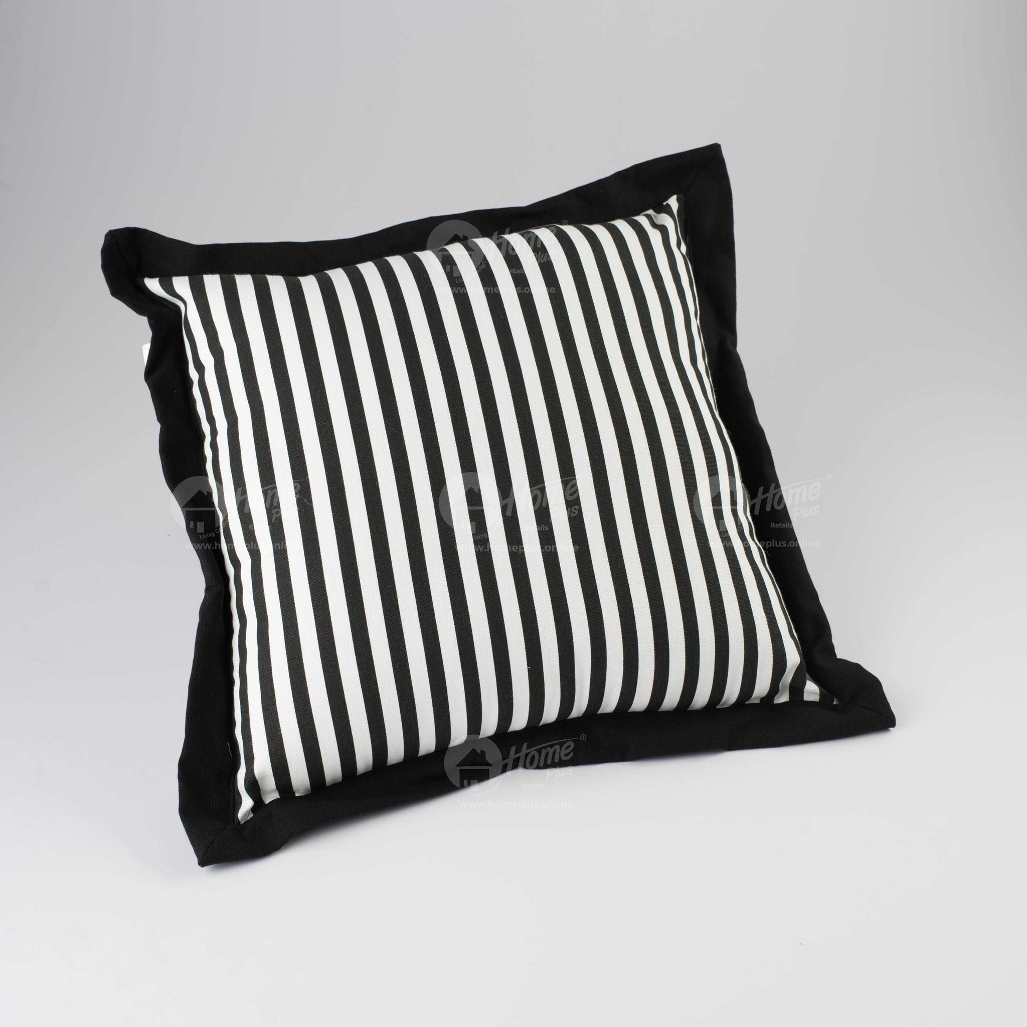 Flange Cushion - Thin Stripe Black