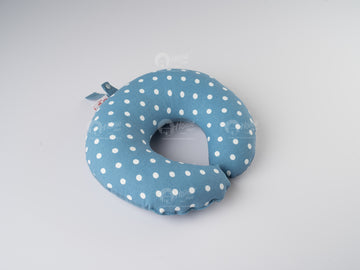 Neck Pillow - Polka Dot AF Blue