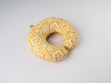Neck Pillow - Lace Mustard