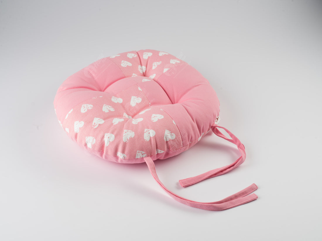 Chair Pad R - Heart Pro Pink