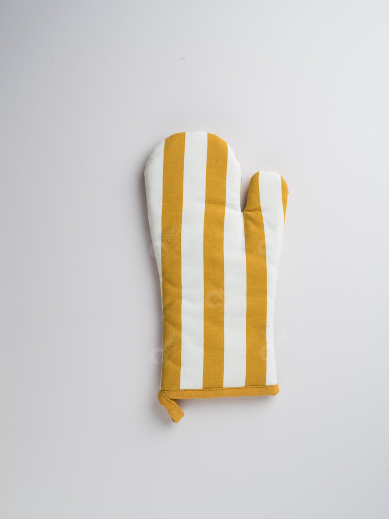 Glove - Polka Dot Mustard