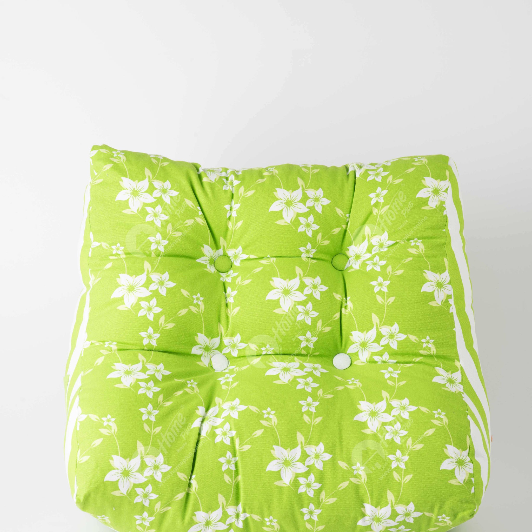 Back Rest Cushion - Wind Flower Green