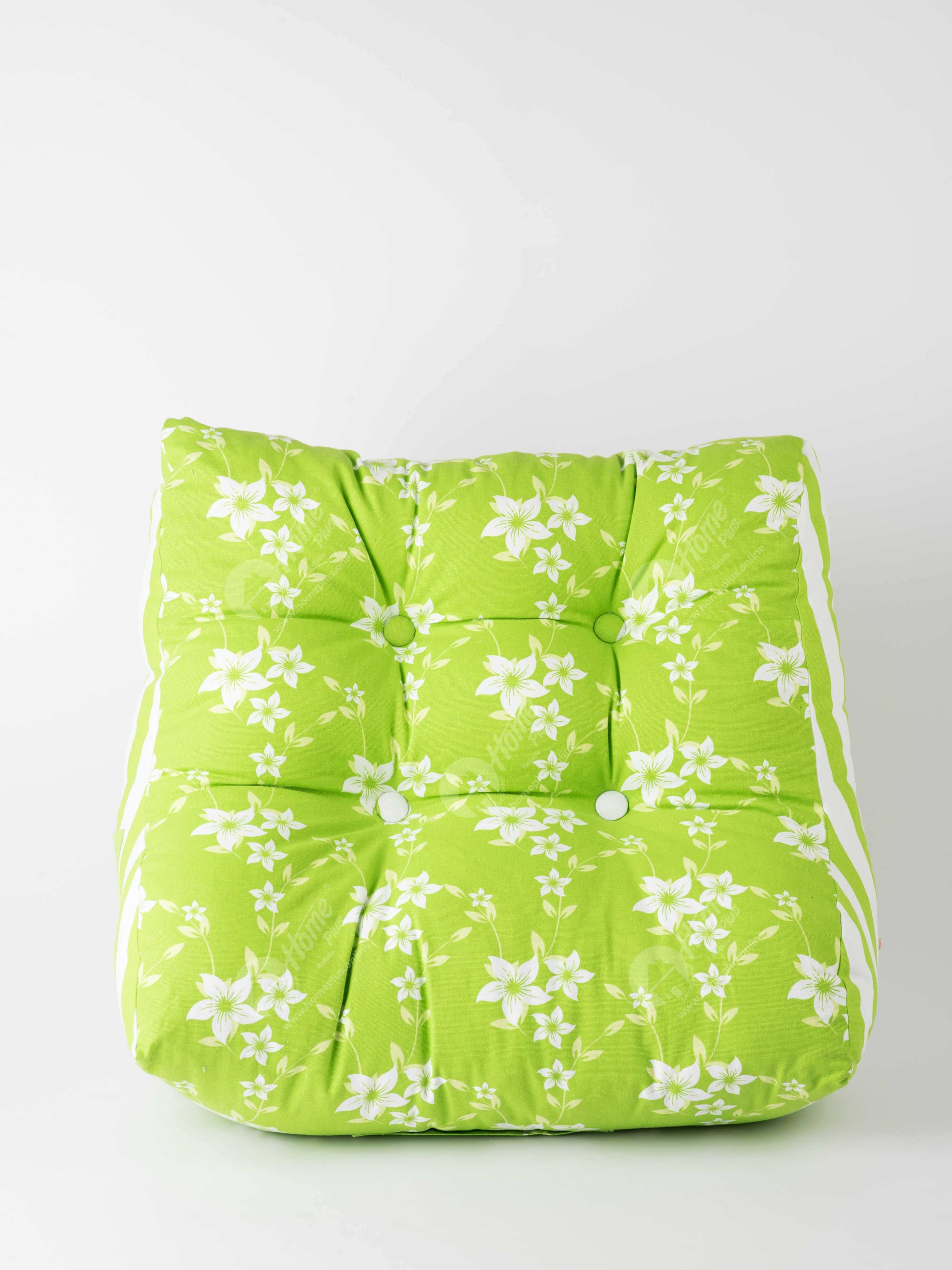 Back Rest Cushion - Wind Flower Green