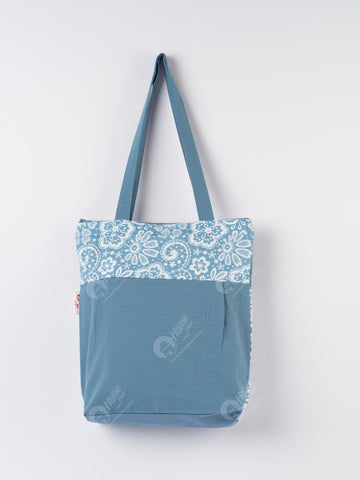 Shopping Bag - Lace AF Blue