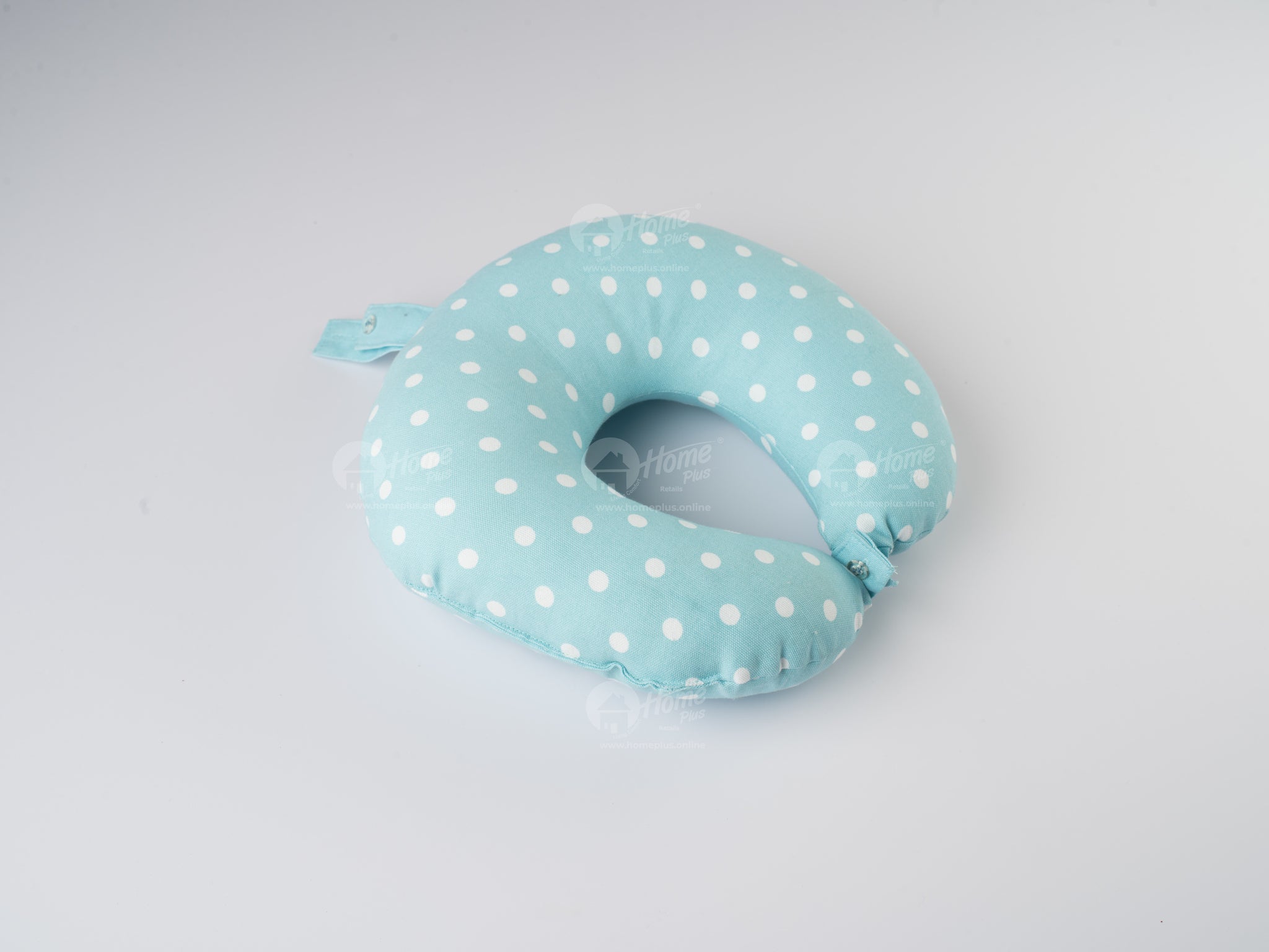 Neck Pillow - Polka Dot Blue
