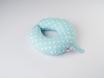 Neck Pillow - Polka Dot Blue