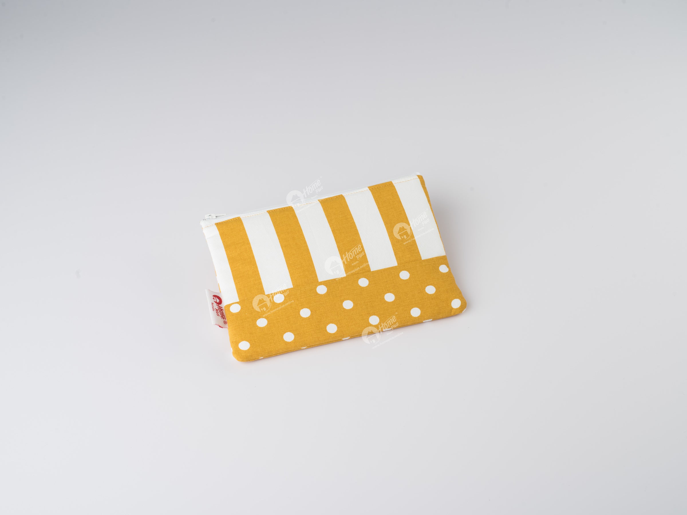 Pouch - Polka Dot Mustard
