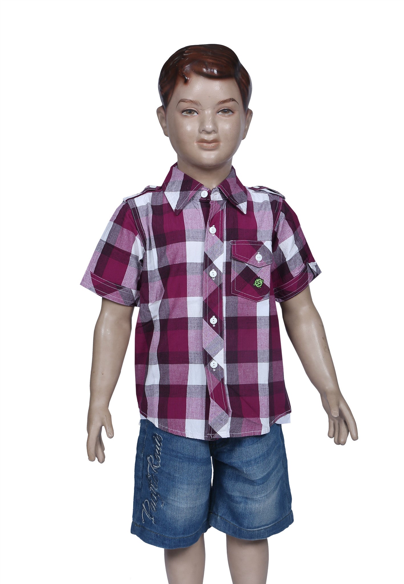 Kids Casual Shirt- Checked