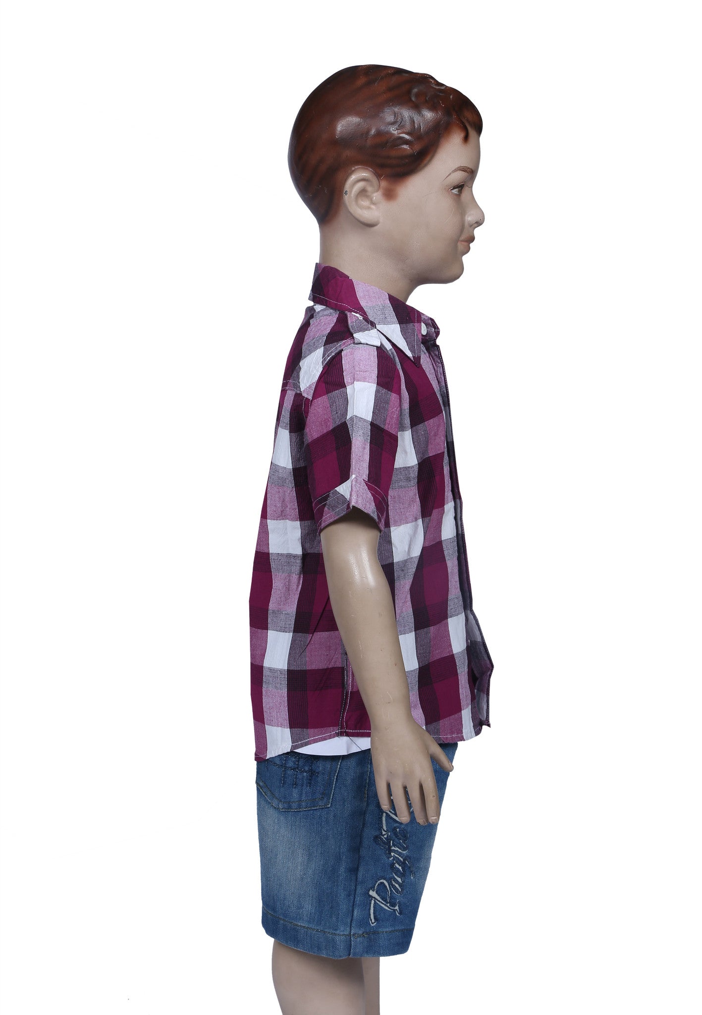 Kids Casual Shirt- Checked